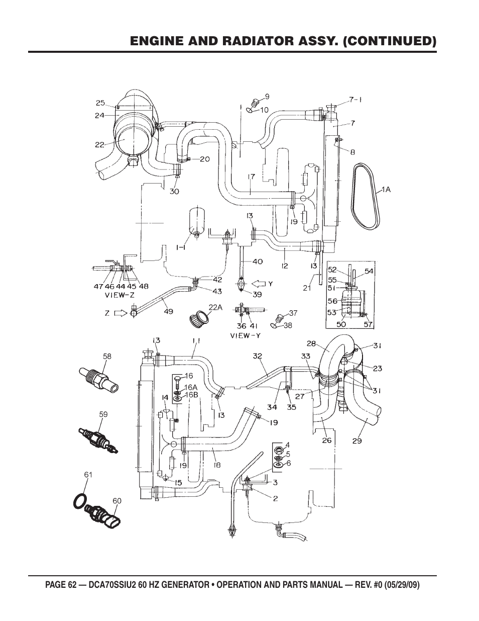 Multiquip DCA70SSIU2 User Manual | Page 62 / 84