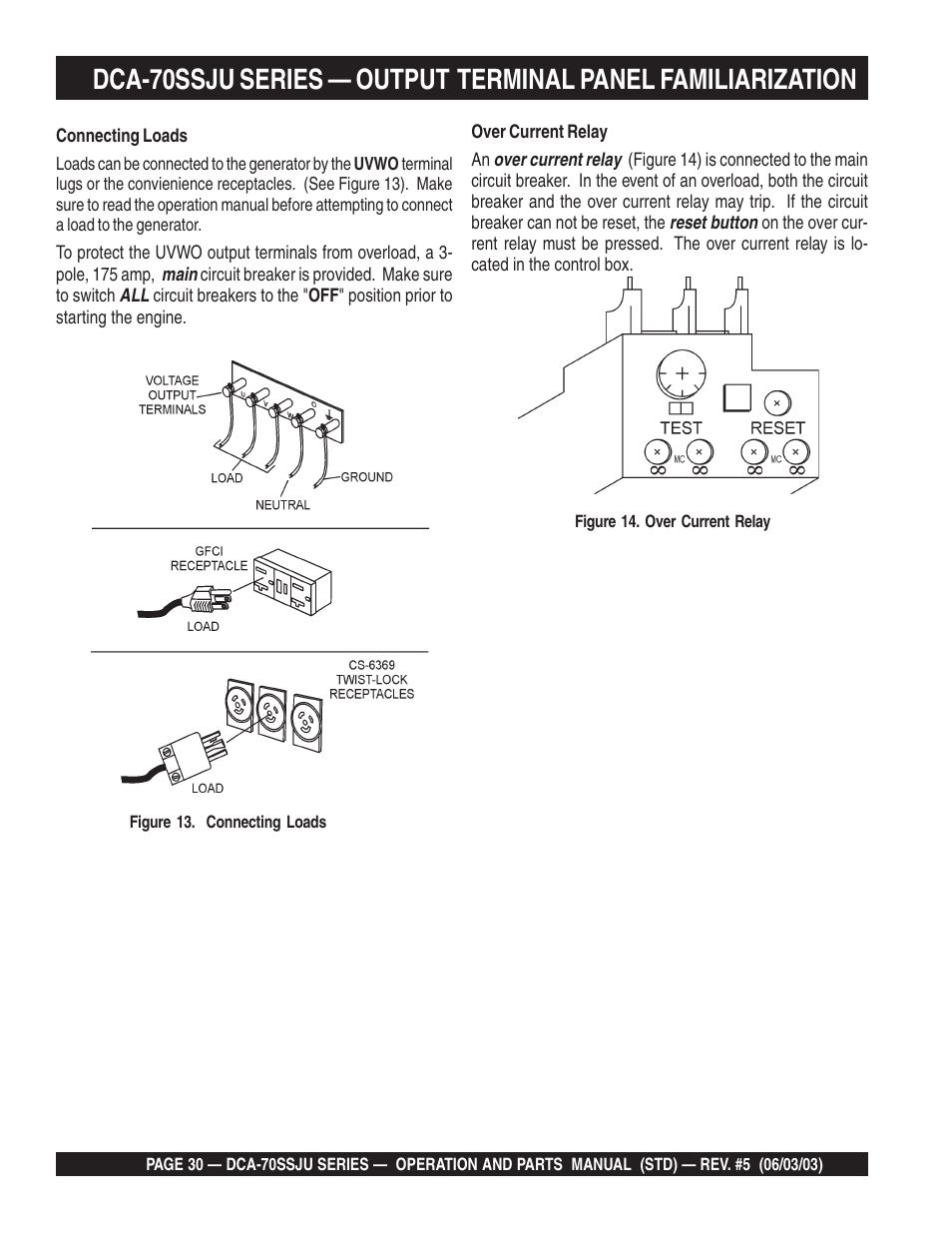 Multiquip DCA70SSJU User Manual | Page 30 / 102