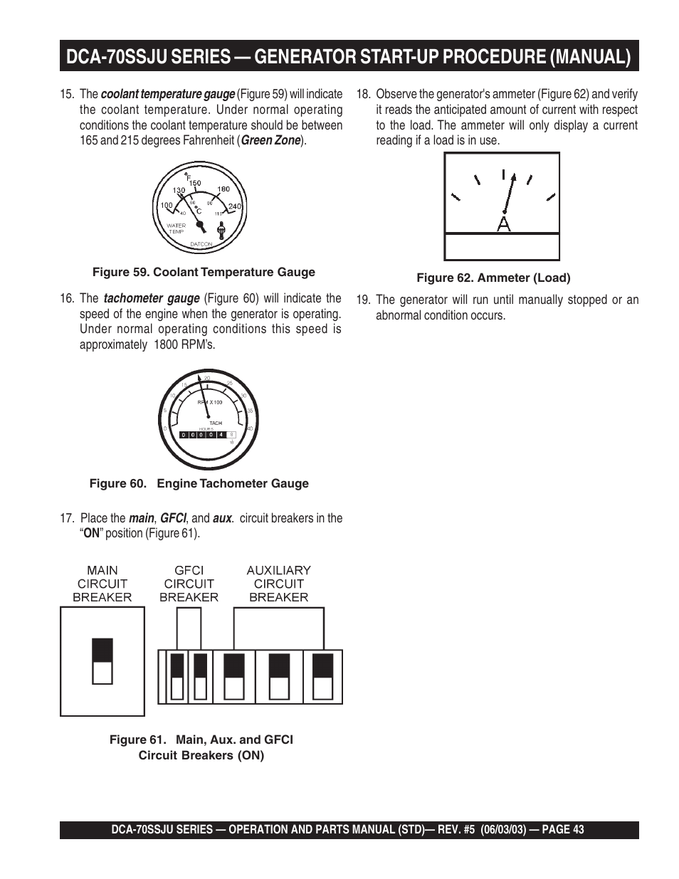 Multiquip DCA70SSJU User Manual | Page 43 / 102