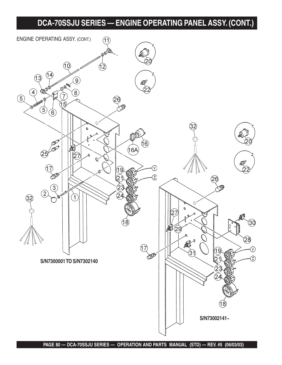 Multiquip DCA70SSJU User Manual | Page 80 / 102