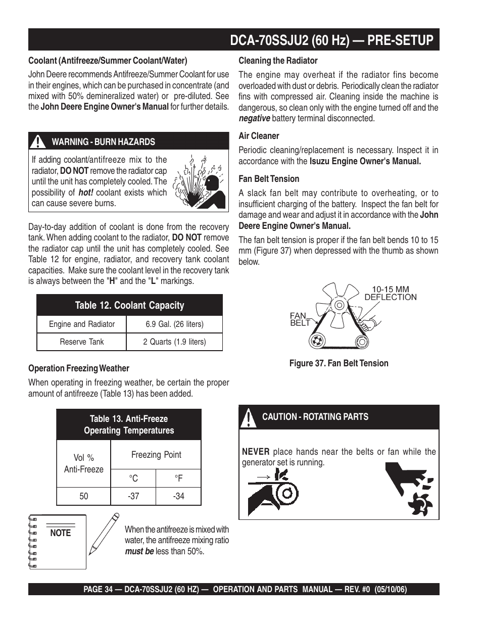 Multiquip DCA70SSJU2 User Manual | Page 34 / 84