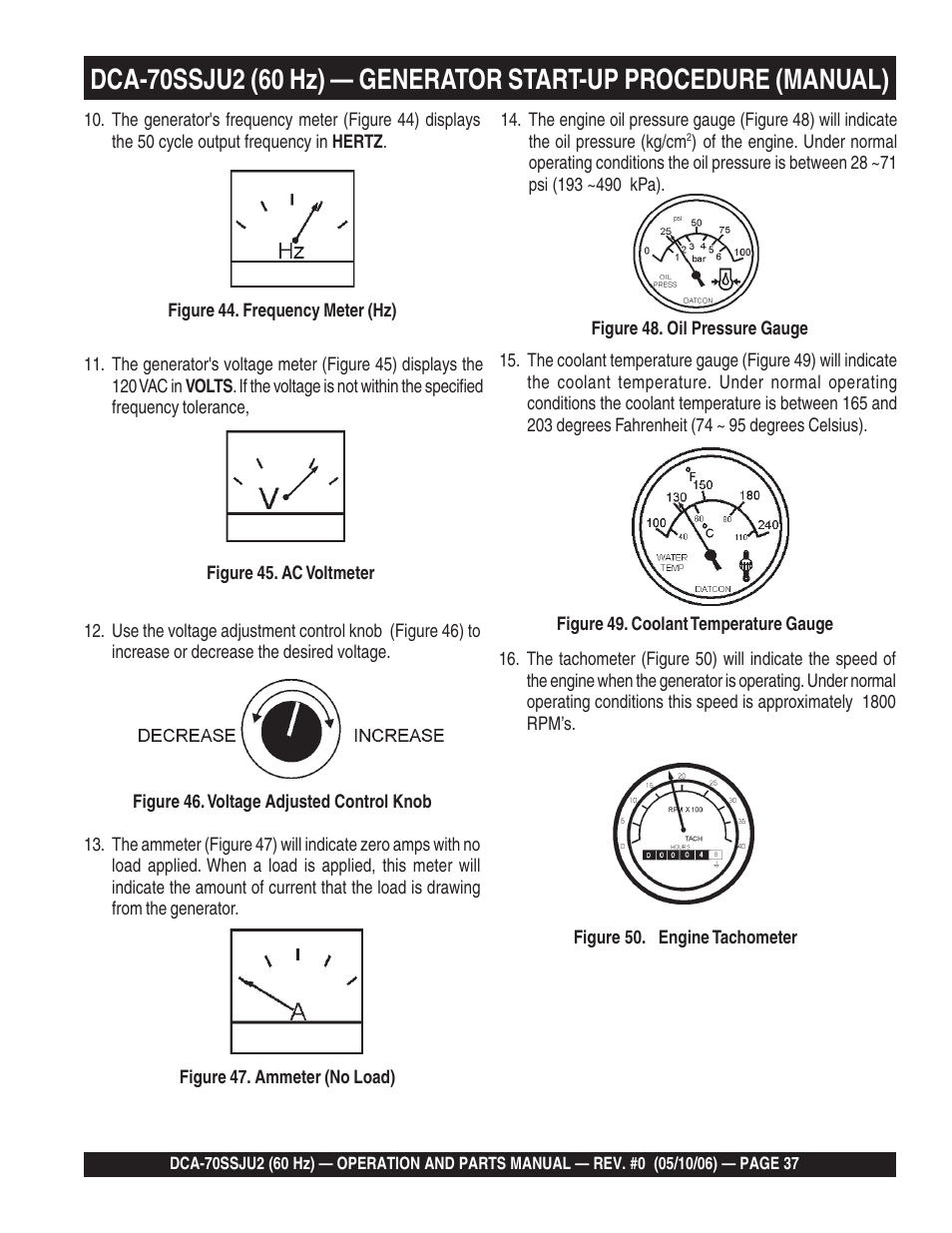 Multiquip DCA70SSJU2 User Manual | Page 37 / 84