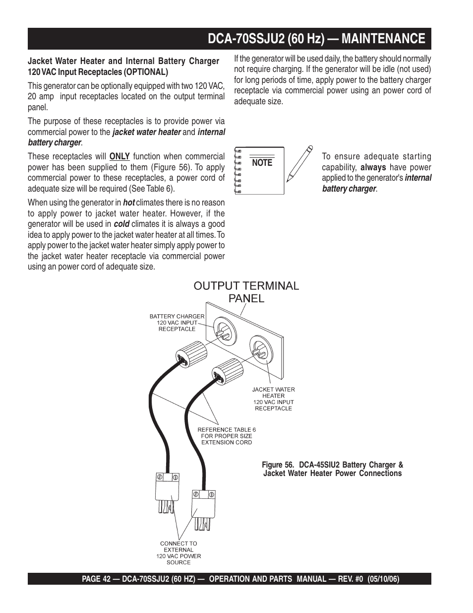 Multiquip DCA70SSJU2 User Manual | Page 42 / 84
