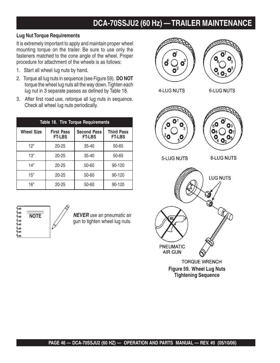 Multiquip DCA70SSJU2 User Manual | Page 46 / 84