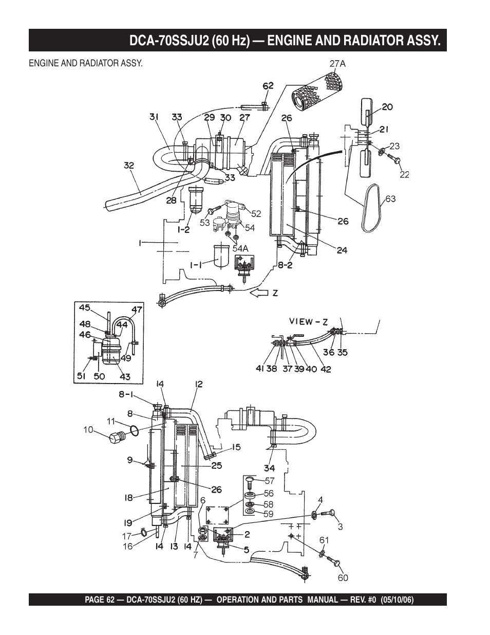 Multiquip DCA70SSJU2 User Manual | Page 62 / 84