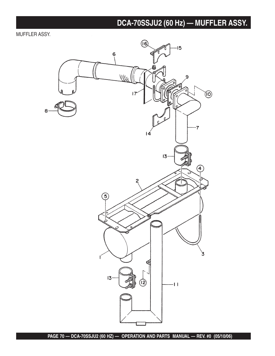 Multiquip DCA70SSJU2 User Manual | Page 70 / 84