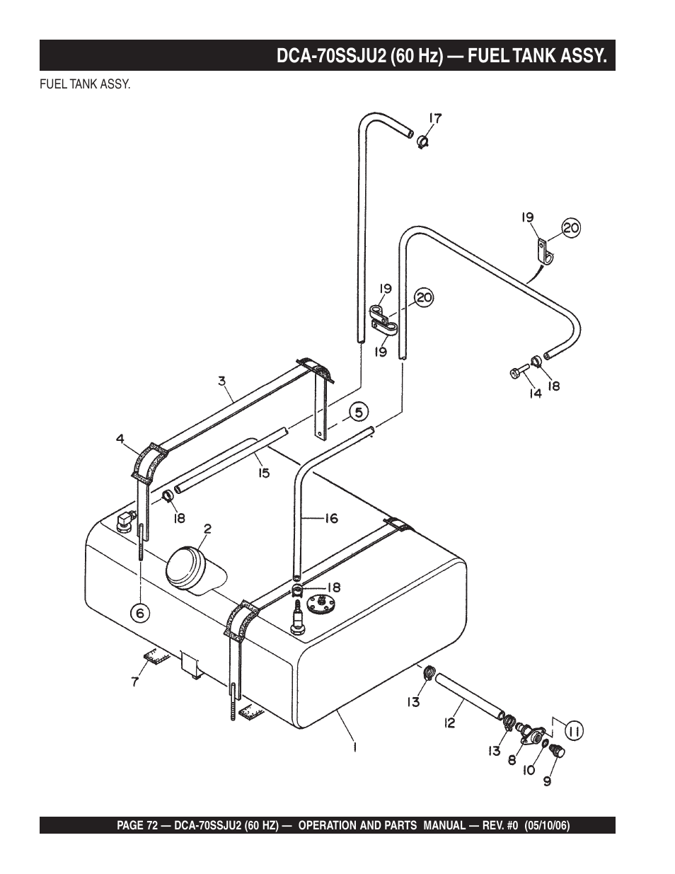 Multiquip DCA70SSJU2 User Manual | Page 72 / 84