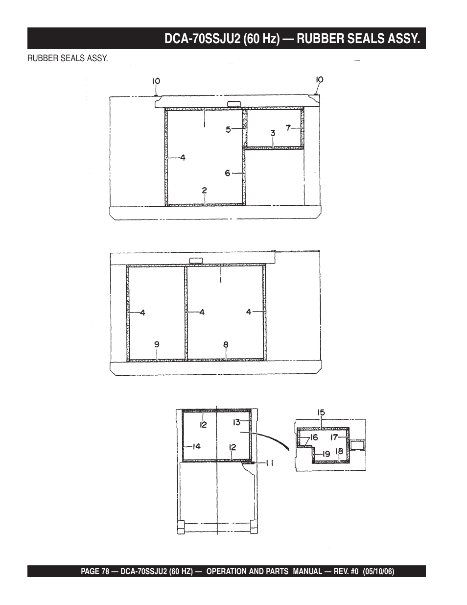 Multiquip DCA70SSJU2 User Manual | Page 78 / 84