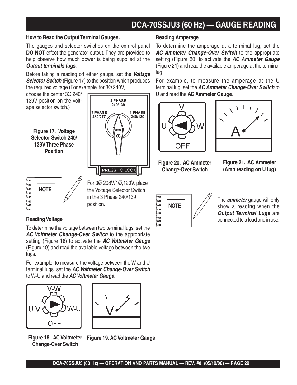 Multiquip DCA70SSJU3 User Manual | Page 29 / 84