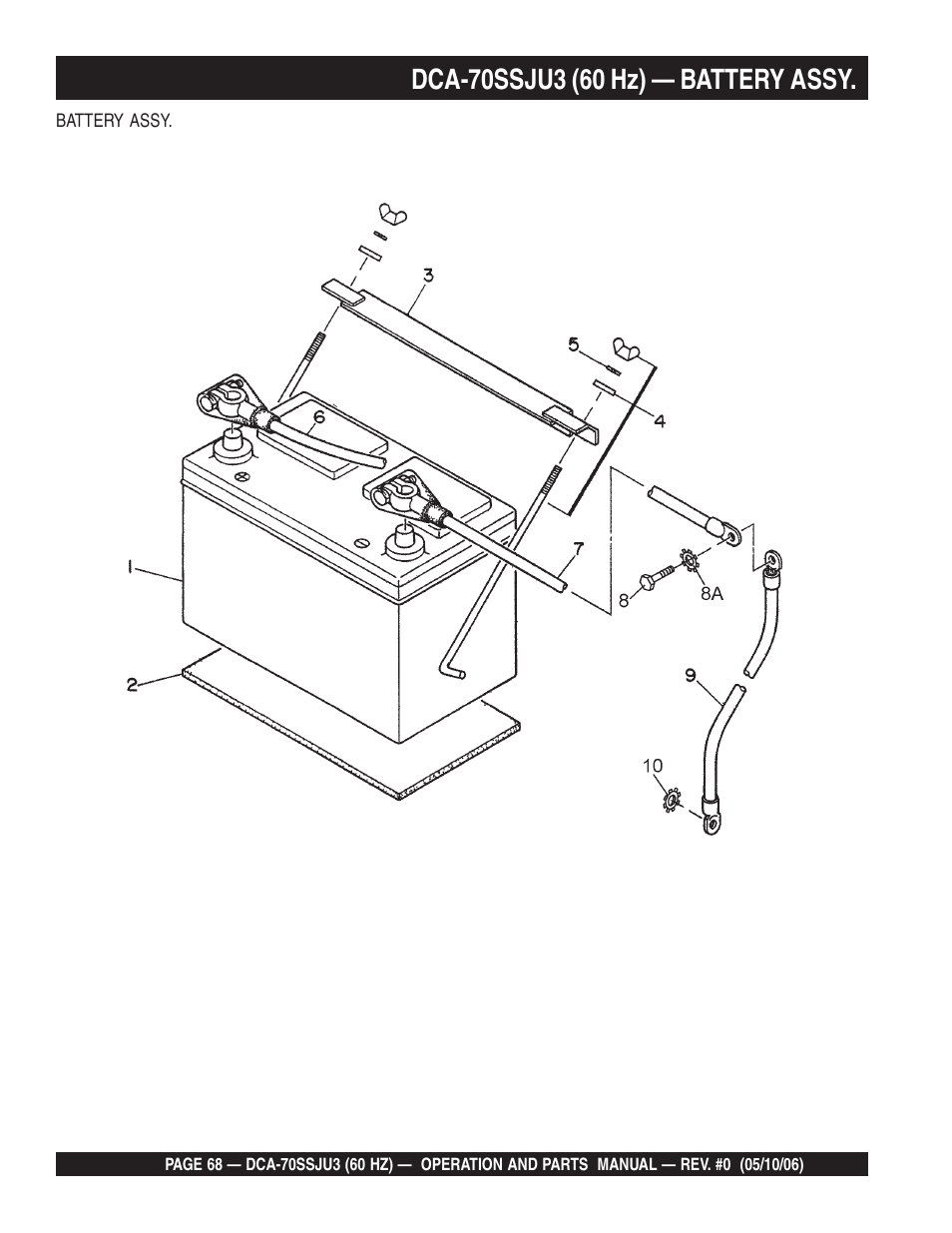 Multiquip DCA70SSJU3 User Manual | Page 68 / 84