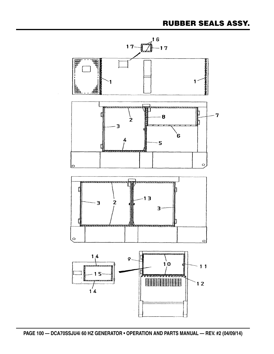 Multiquip DCA70SSJU4i User Manual | Page 100 / 120