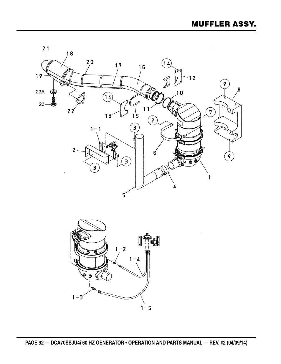 Multiquip DCA70SSJU4i User Manual | Page 92 / 120
