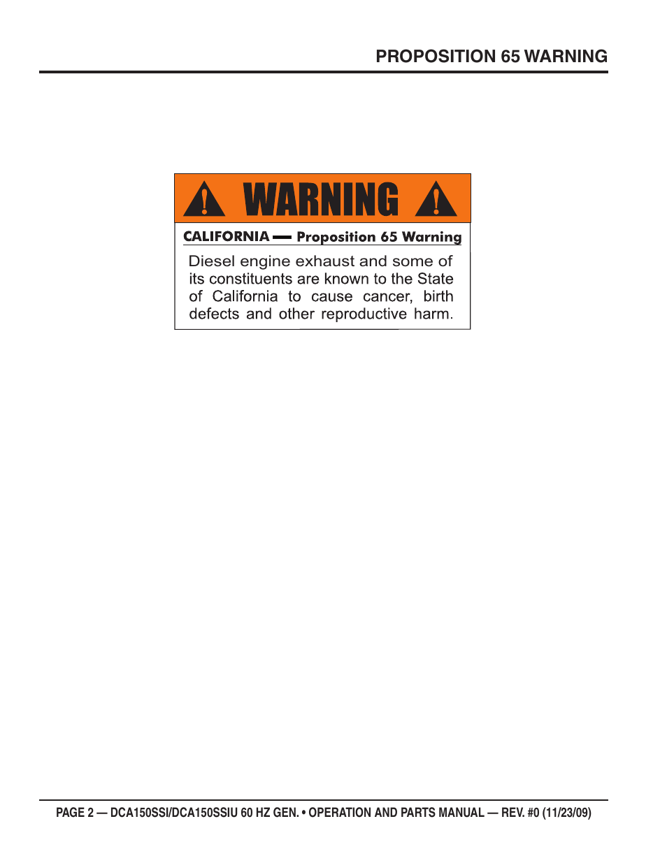 Multiquip DCA150SSiU User Manual | Page 2 / 96