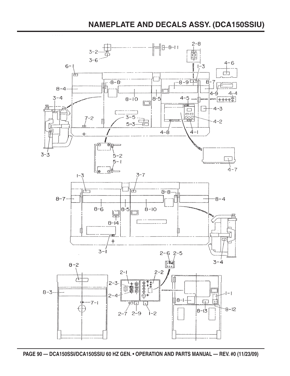 Multiquip DCA150SSiU User Manual | Page 90 / 96