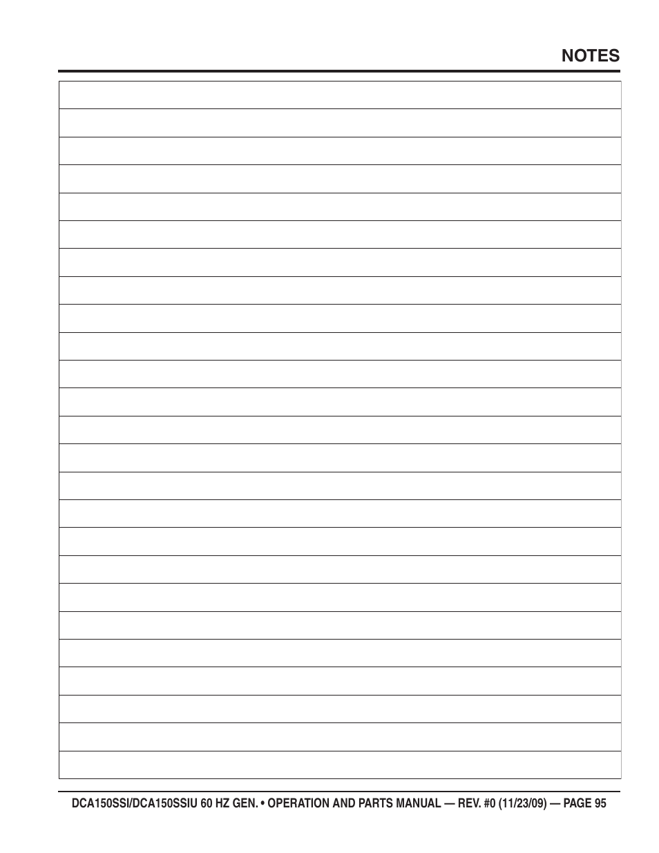 Multiquip DCA150SSiU User Manual | Page 95 / 96