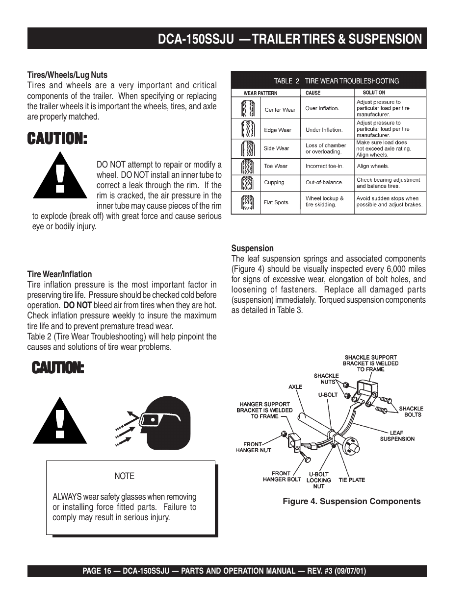 Caution | Multiquip DCA150SSJU2 User Manual | Page 16 / 100