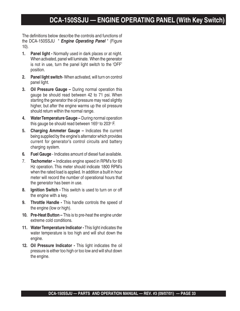 Multiquip DCA150SSJU2 User Manual | Page 33 / 100