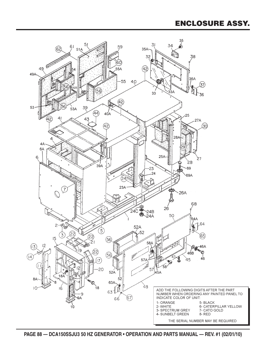 Multiquip DCA150SSJU3 User Manual | Page 88 / 102