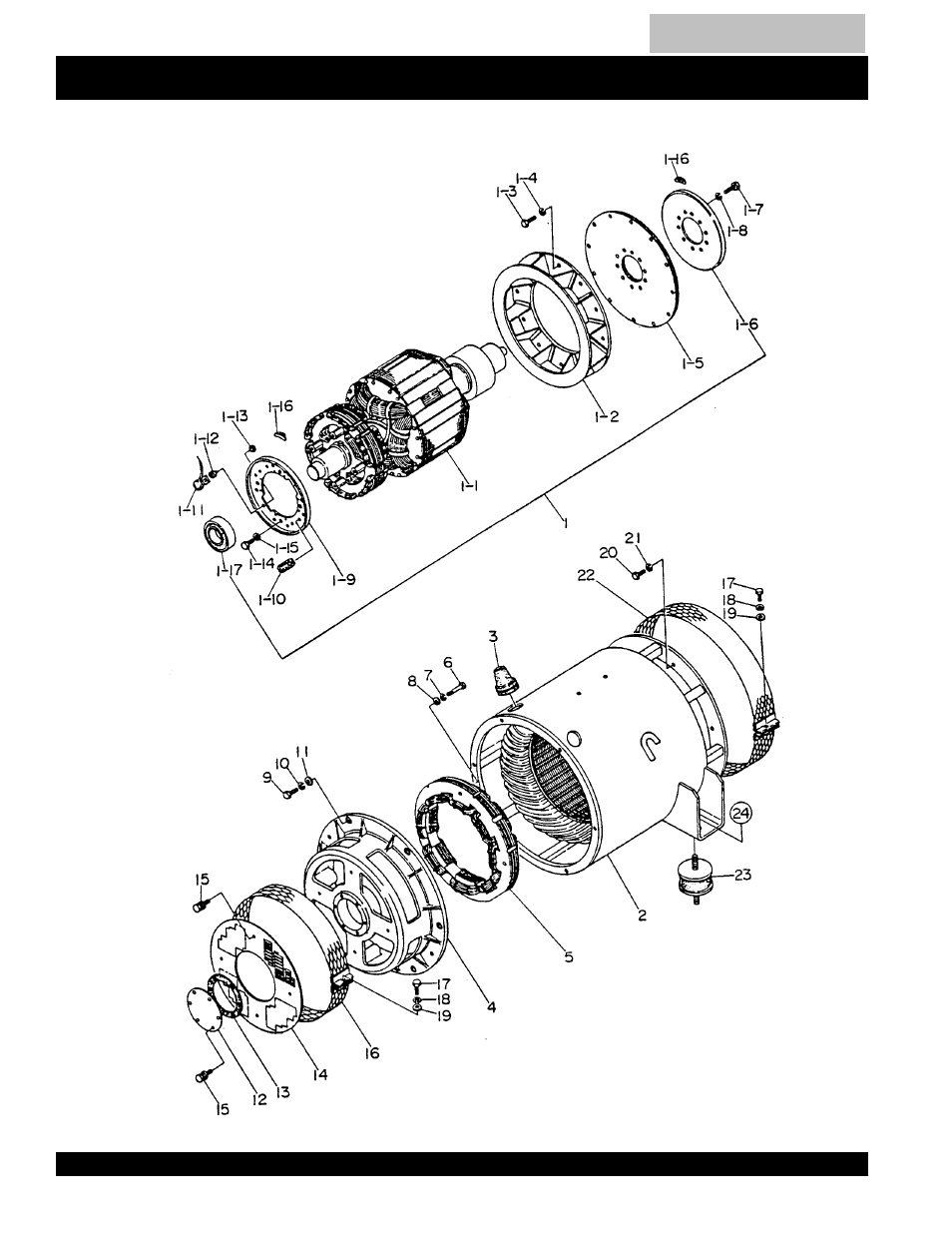 Generator assembly -61, Dca-150sskii— generator assy | Multiquip DCA150SSK2 User Manual | Page 60 / 92