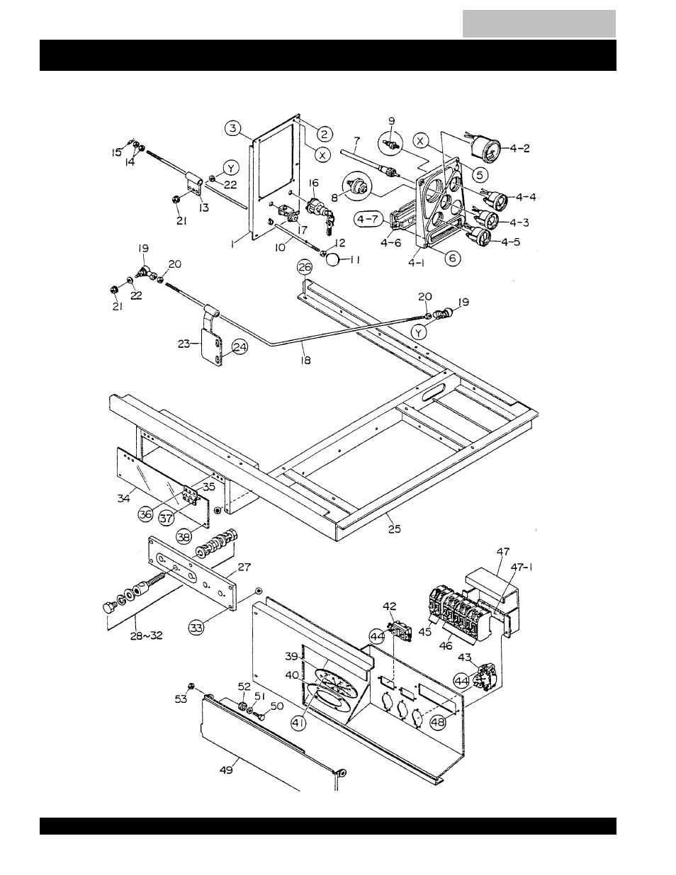 Engine operating panel assembly -73, Dca-150sskii — engine operating panel assy | Multiquip DCA150SSK2 User Manual | Page 70 / 92