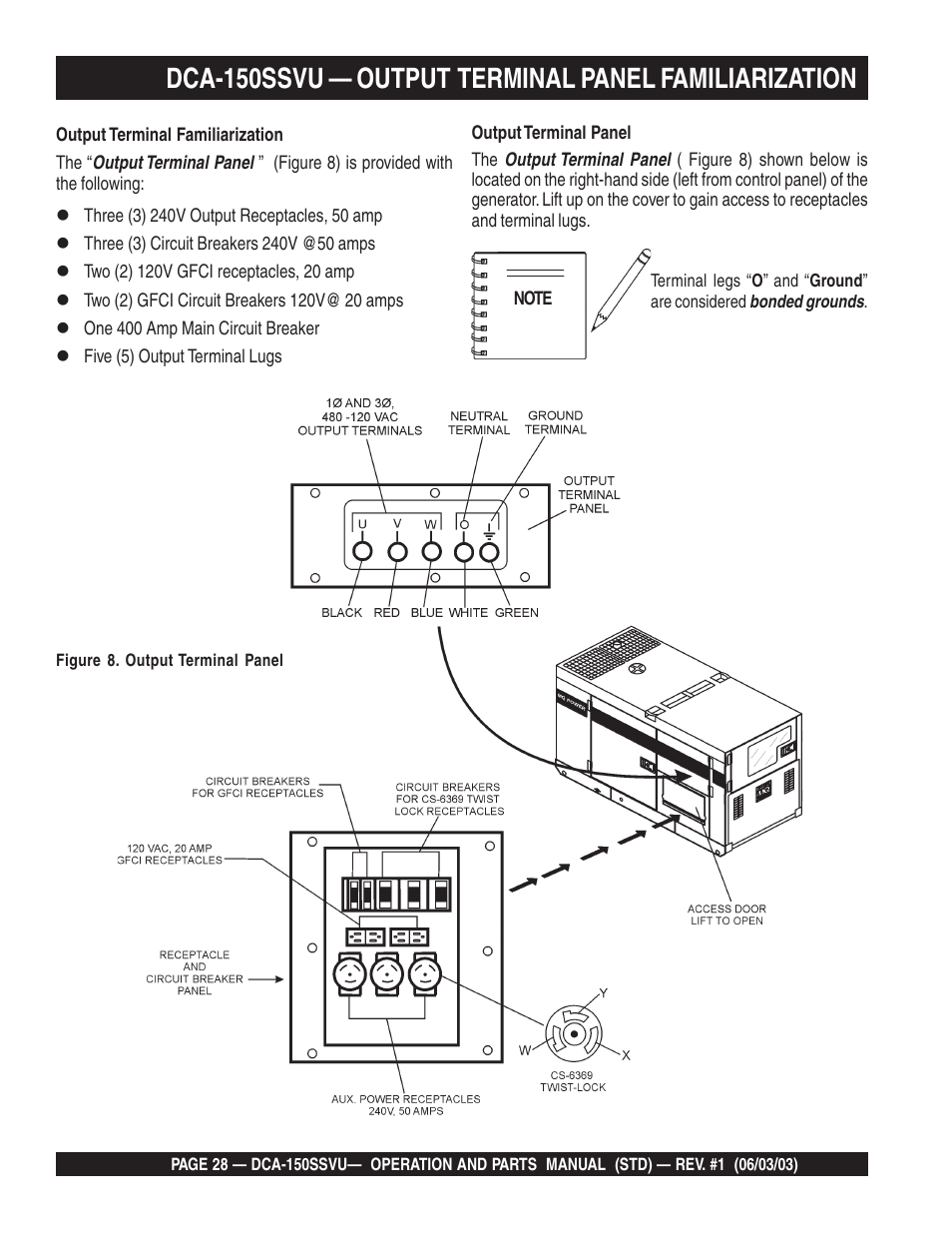 Multiquip DCA150SSVU User Manual | Page 28 / 94