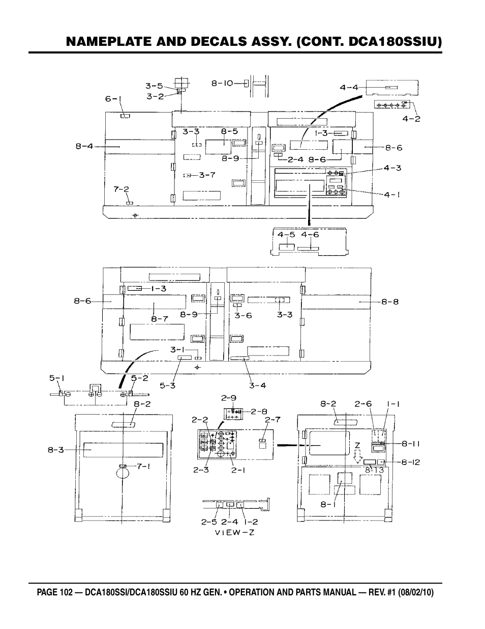 Multiquip DCA180SSIU User Manual | Page 102 / 106