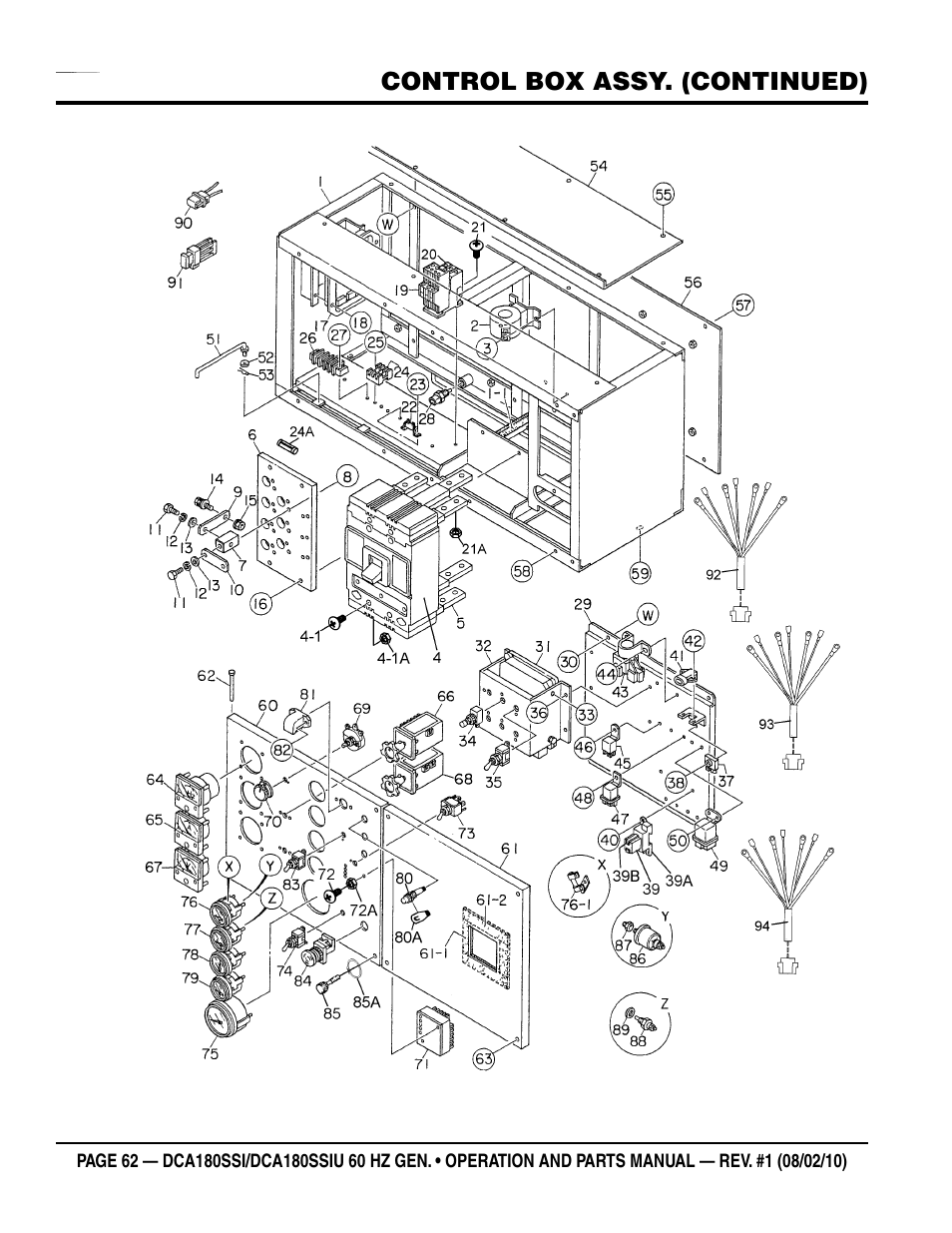 Multiquip DCA180SSIU User Manual | Page 62 / 106