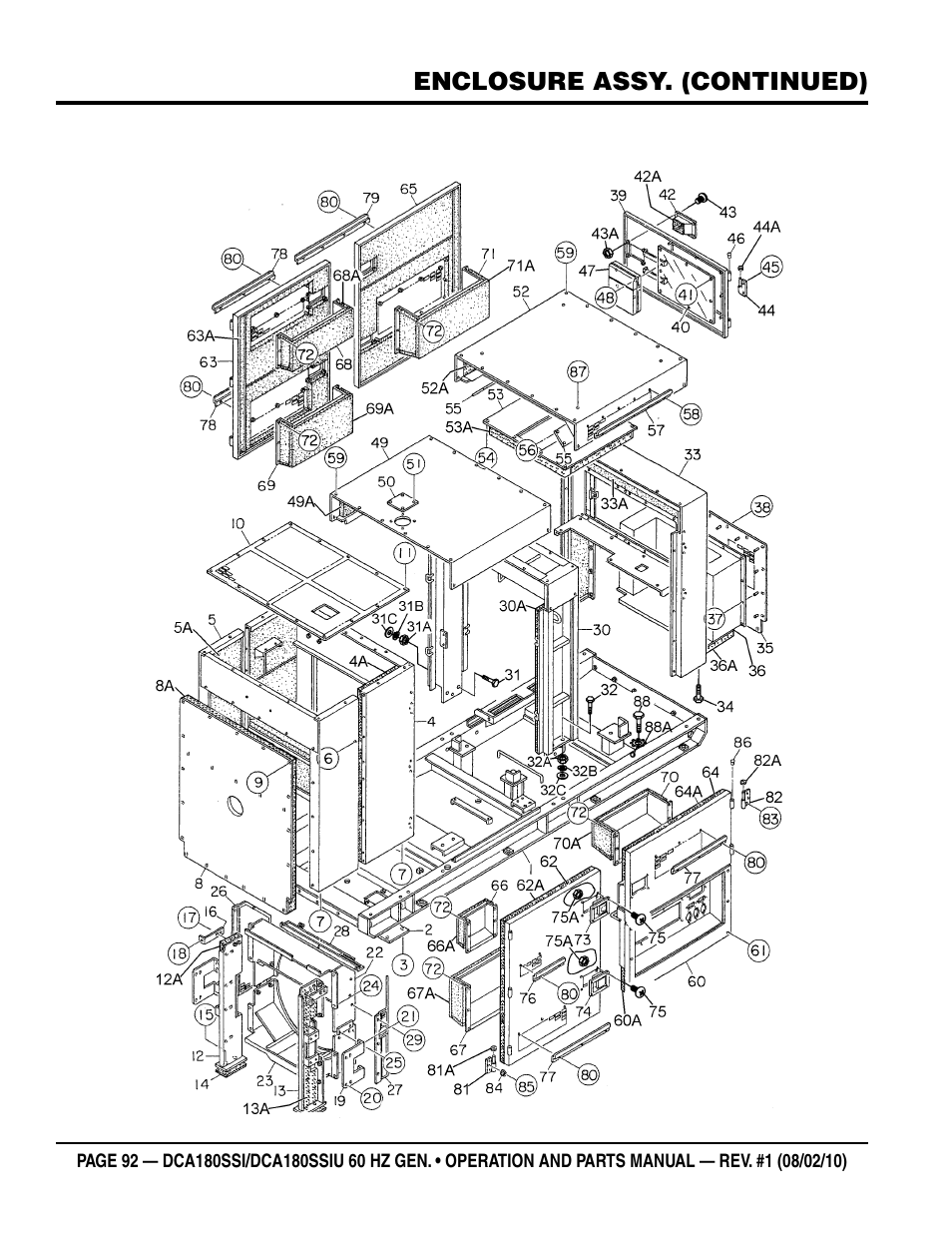 Multiquip DCA180SSIU User Manual | Page 92 / 106