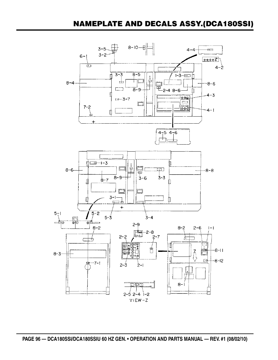 Multiquip DCA180SSIU User Manual | Page 96 / 106