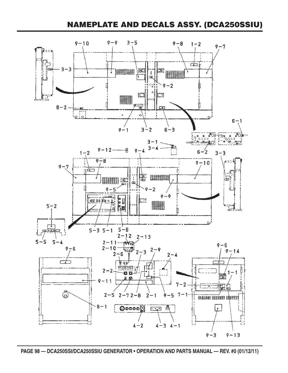 Multiquip DCA250SSI_250SSIU User Manual | Page 98 / 104