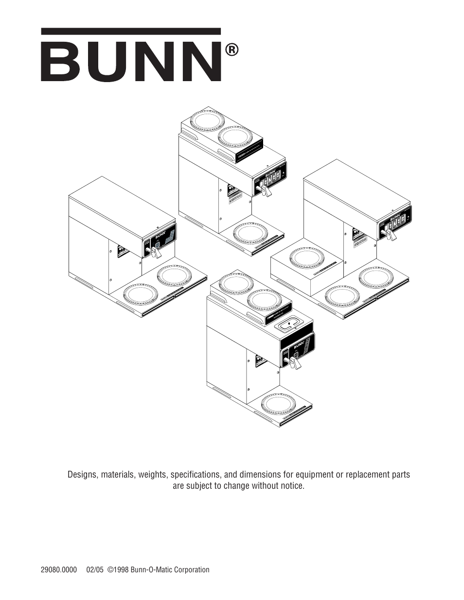 Bunn CEZ User Manual | 27 pages