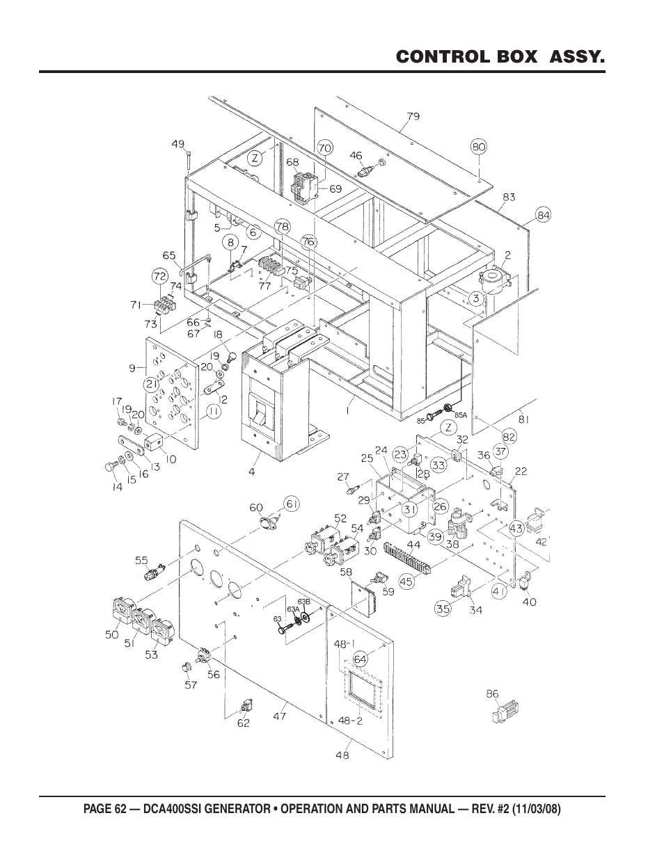 Multiquip DCA400SSI User Manual | Page 62 / 98