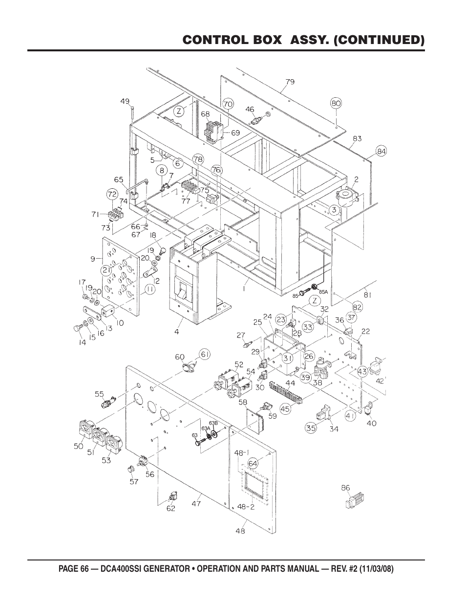 Multiquip DCA400SSI User Manual | Page 66 / 98