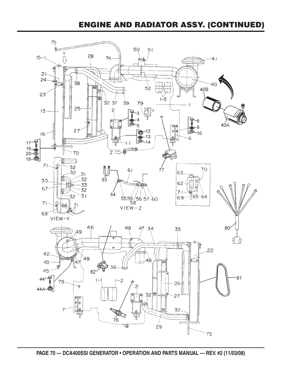 Multiquip DCA400SSI User Manual | Page 70 / 98