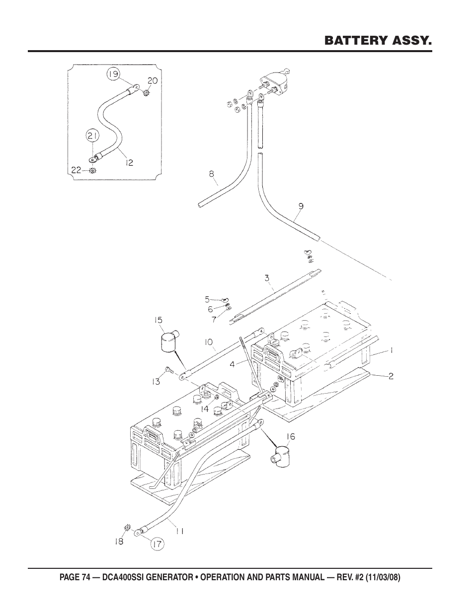 Multiquip DCA400SSI User Manual | Page 74 / 98