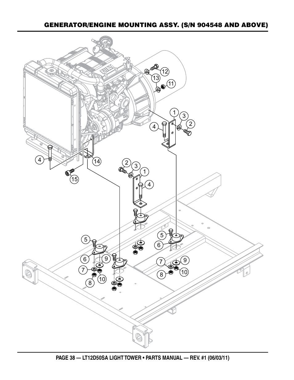 Multiquip T12D50SA User Manual | Page 38 / 46