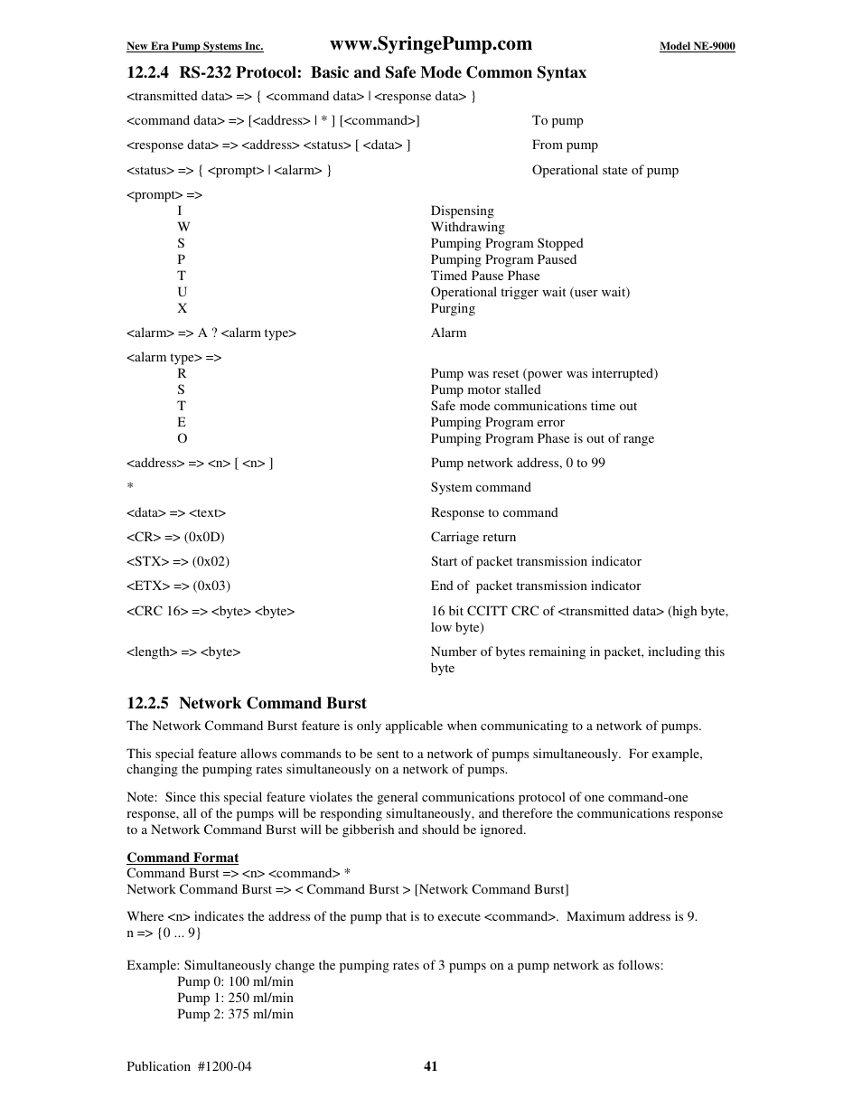 New Era NE-9000 Series Programmable Peristaltic User Manual | Page 49 / 65