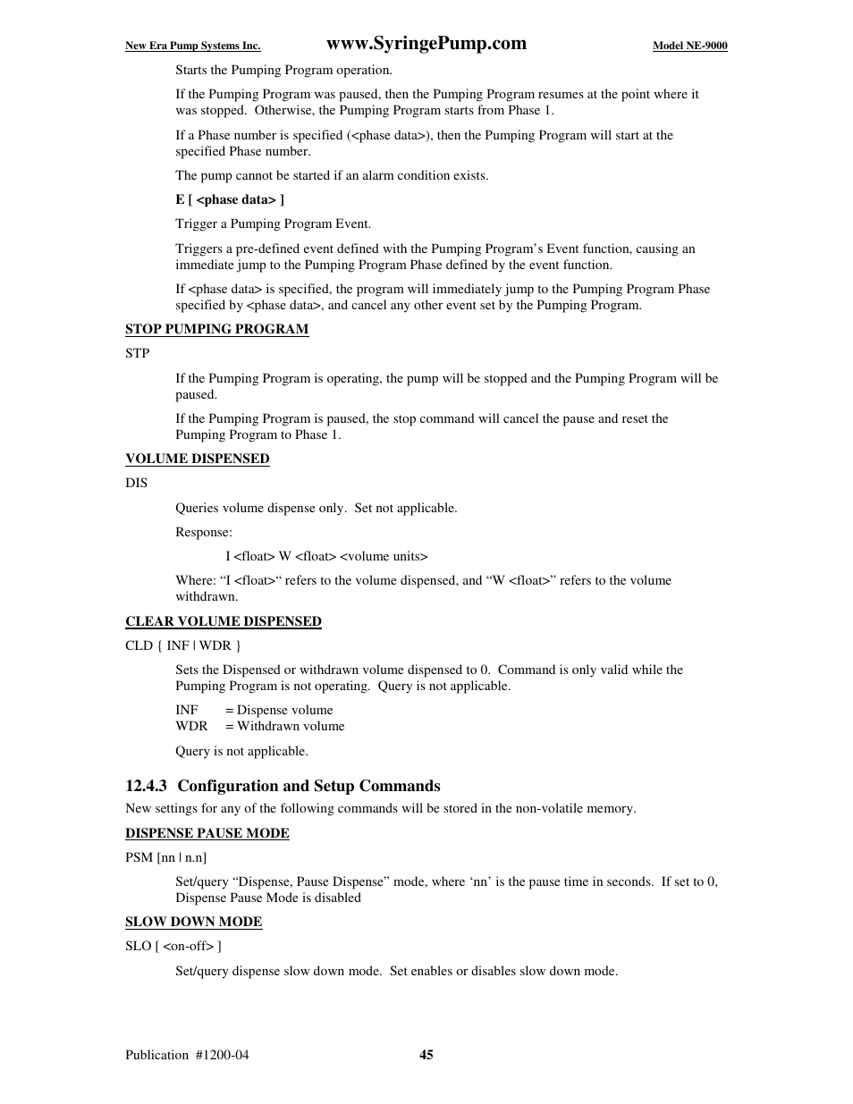 New Era NE-9000 Series Programmable Peristaltic User Manual | Page 53 / 65