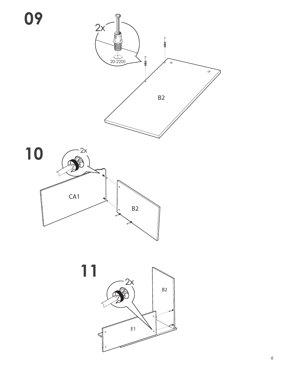 Nexera Dixie Collection - Desk/Vanity (310803) User Manual | Page 6 / 12