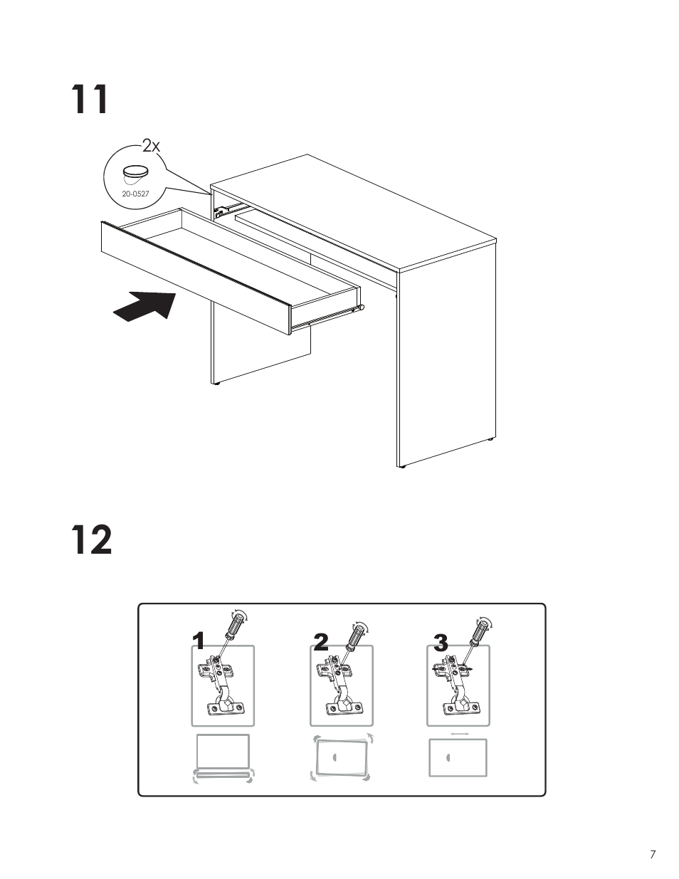 Nexera Avenue Collection - Desk (221806) User Manual | Page 7 / 8