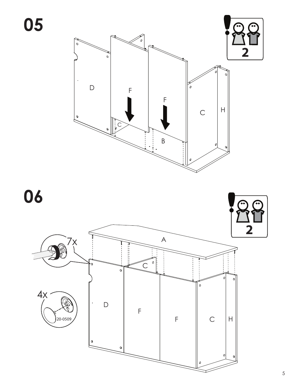 Nexera Taxi Collection - Bookcase (332138) User Manual | Page 5 / 8