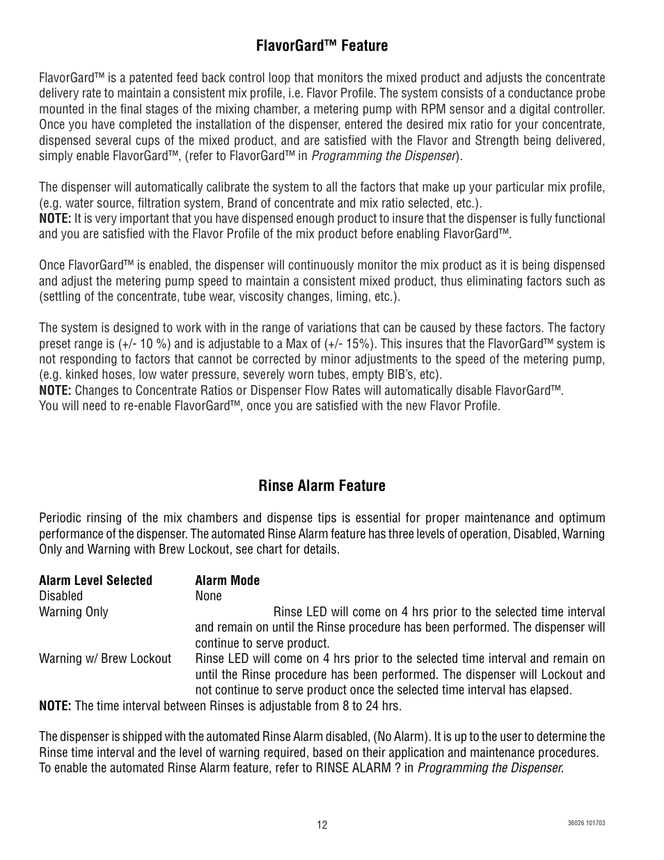 Bunn Electric Brewing System LCR-2 User Manual | Page 12 / 36