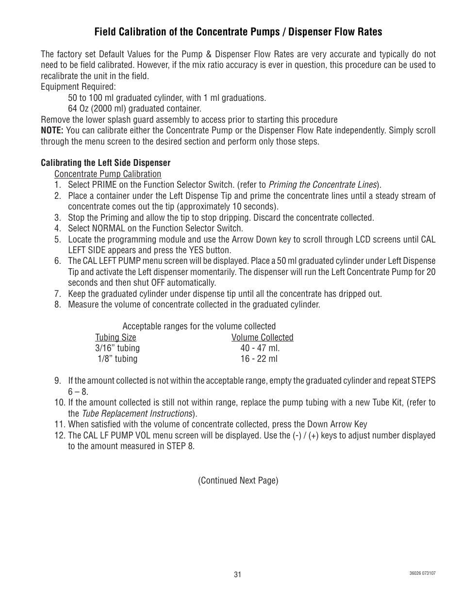 Bunn Electric Brewing System LCR-2 User Manual | Page 31 / 36