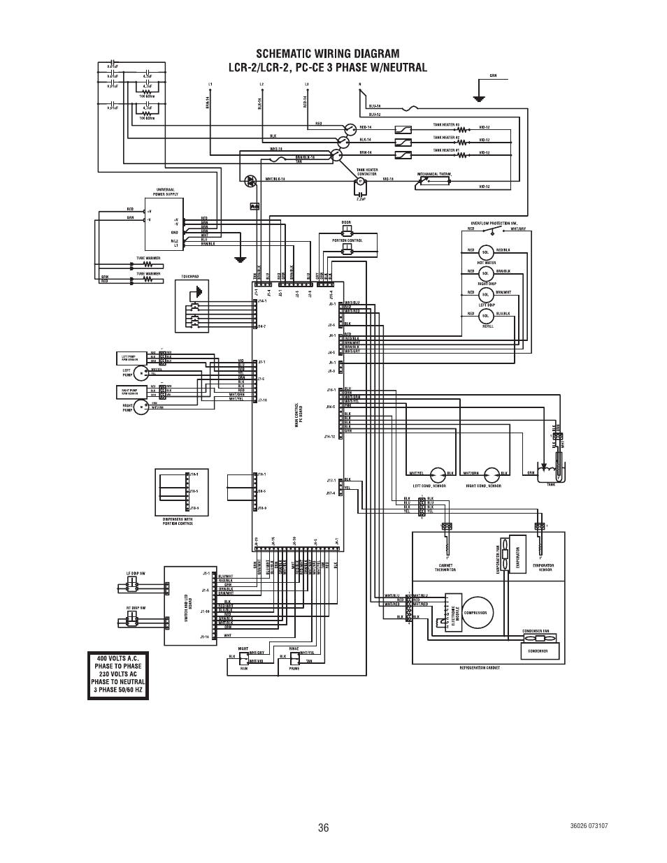 Bunn Electric Brewing System LCR-2 User Manual | Page 36 / 36
