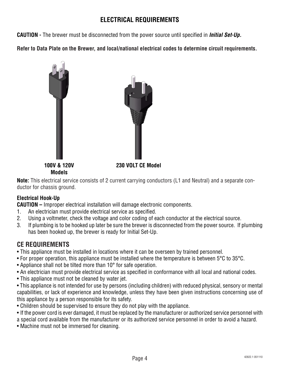 Bunn Trifecta 428220001E User Manual | Page 4 / 20