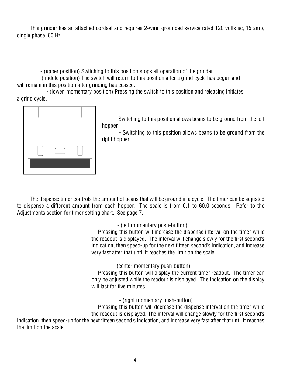 Bunn WDG-2 User Manual | Page 4 / 28