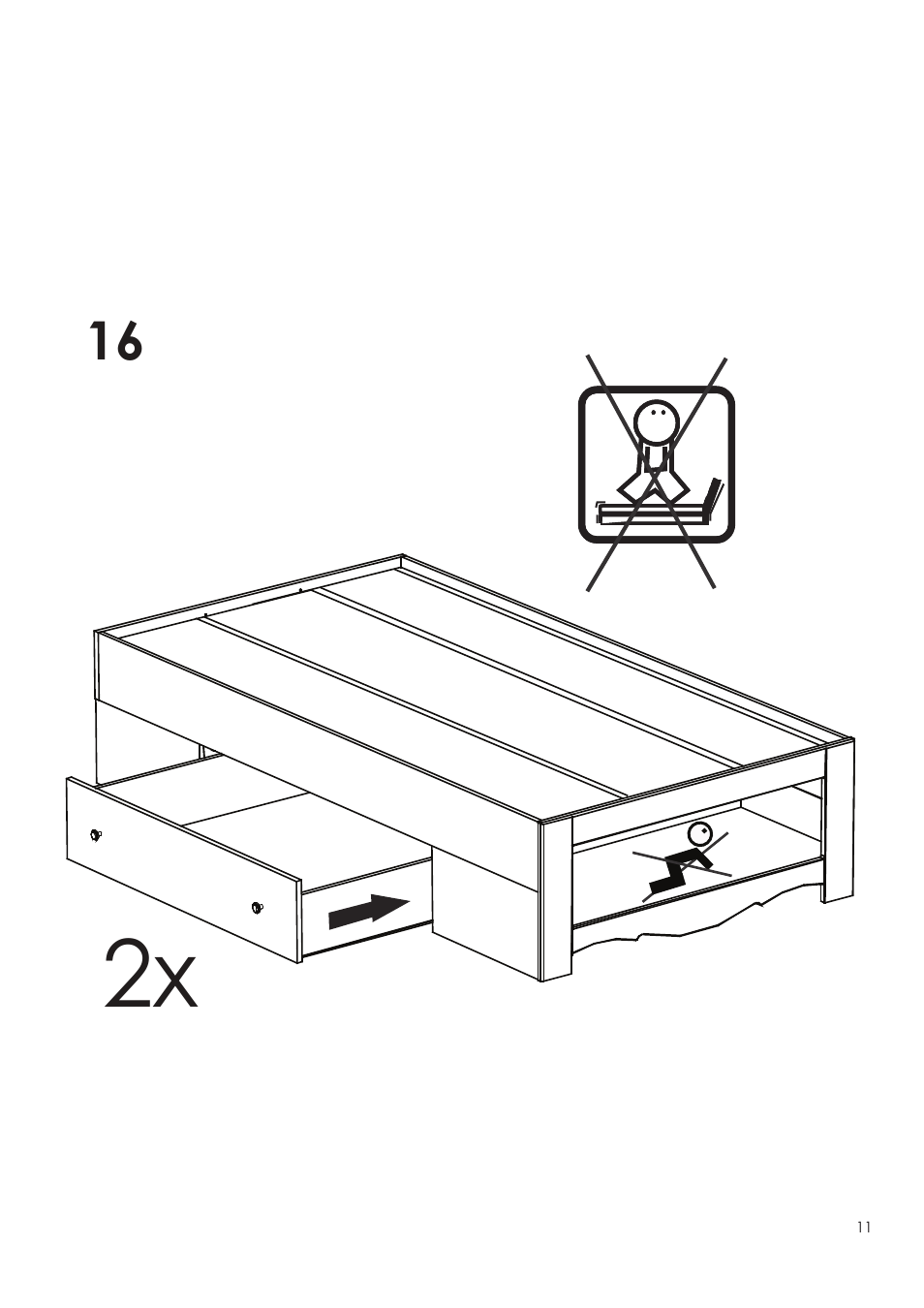 Nexera Dixie Collection - Full Size Bed (315403) User Manual | Page 11 / 12