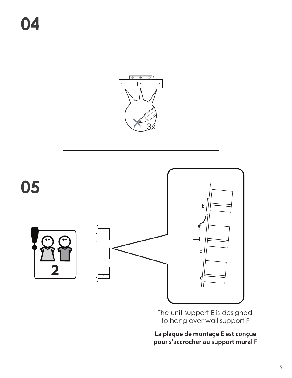 Nexera Allure Collection - Bookcase Wall Panel (225530) User Manual | Page 5 / 6