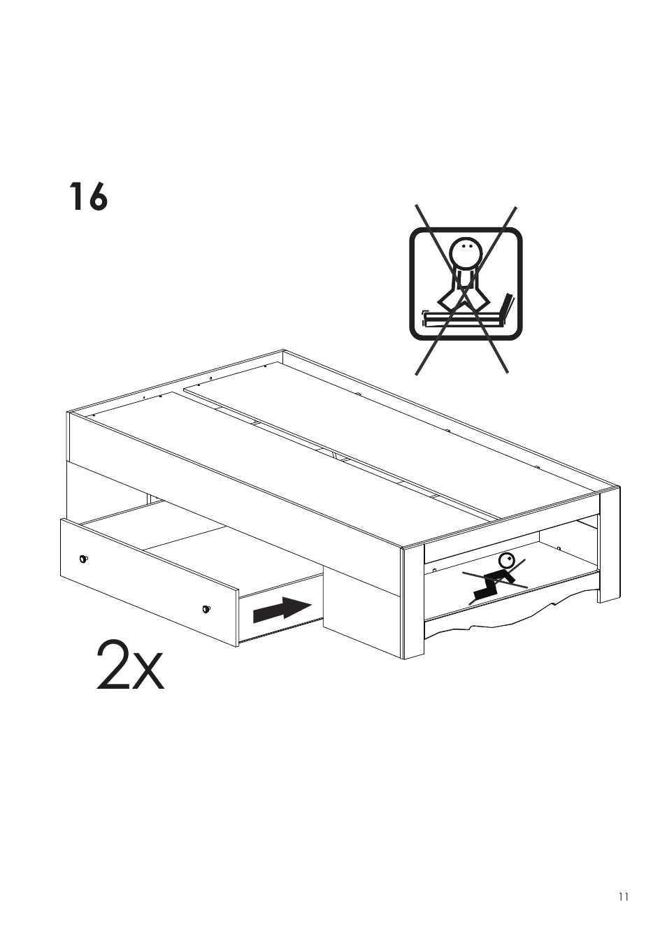 Nexera Dixie Collection - Twin Size Bed (313903) User Manual | Page 11 / 12