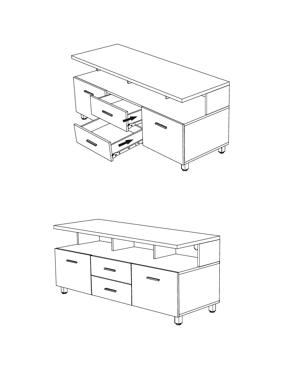 Nexera Element Collection - 56-inch TV Stand (430404) User Manual | Page 11 / 12